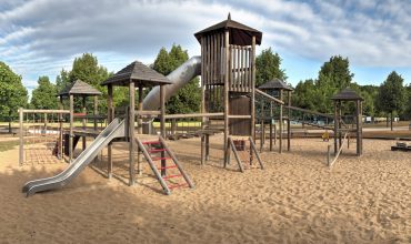 Fallschutzkies und Spielsand